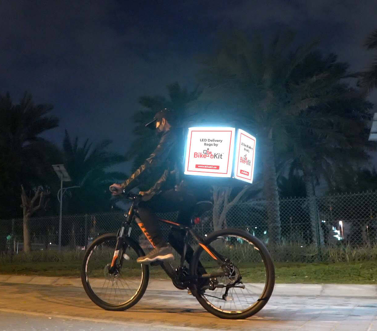 LED Delivery Bag